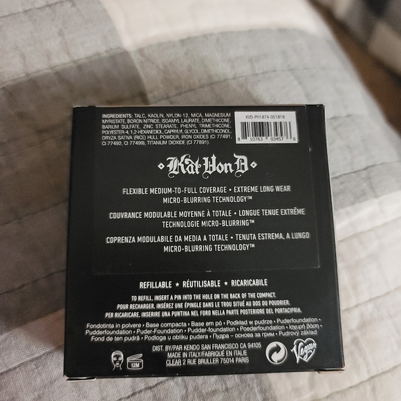 KVD Lock It Powder Foundation BNIB/3 Colors - Picture 5 of 6